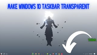 Create a Transparent Taskbar in Windows 11  Easy Steps with TranslucentTB  Awesome Taskbar in 2024 [upl. by Kcaz]