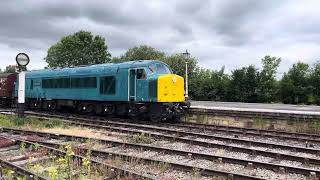 D4 amp Jinty 16440 arriving at Swanwick Junction on the Midland Railway [upl. by Dalila]