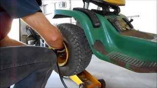 Adding Tubes to John Deere Tires Without Removing Wheels [upl. by Siver980]