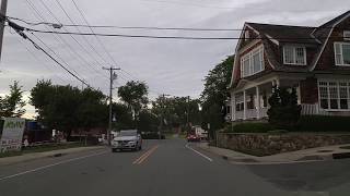 Driving from Manhasset to Port Washington in NassauNew York [upl. by Eikin397]