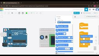 Program Tinkercad  Temperature Sensor [upl. by Evol]