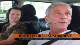 Kukës rritet fluksi i kosovarëve  Top Channel Albania  News  Lajme [upl. by Arbrab]