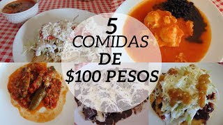 Menú Semanal 14  5 Comidas por 100 Pesos  Erika Blop [upl. by Rodie]