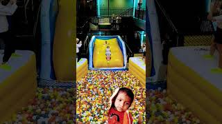 minitrampoline fun funny keşfet trampoline trampolineflps kids music balloon song [upl. by Thorlay]