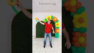 BIRTHDAY DECORATION IDEAS AT HOME 🥳 balloon video 🎈 balloon cartoon tiktok cartoon balloon [upl. by Bathsheeb]