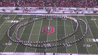 The Ohio State University Marching Band Performs their Hollywood Blockbuster Show [upl. by Olbap]