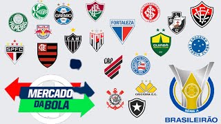 TODAS AS CONTRATAÇÕES DOS TIMES DA SERIE A DO FUTEBOL BRASILEIRO EM 2024 [upl. by Accalia]