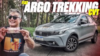 Novo Fiat Argo CVT 2023  FAZ 16 KML CUSTA MENOS DE R 100 MIL E VEM COMPLETÃO MAS E O PULSE [upl. by Ahern]