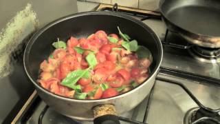 RICETTE DA SBALLO RAVIOLI FUNGHI PORCINI IN SALSA MARGHERITA [upl. by Anav921]