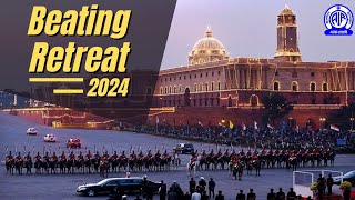 Beating Retreat Ceremony  2024 [upl. by Herrod]