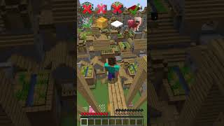 Which Block Survive Fall Damage in Minecraft shorts meme memes [upl. by Darrin]