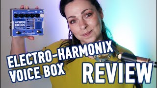 Electroharmonix harmony machine and vocoder VOICE BOX review [upl. by Menedez377]