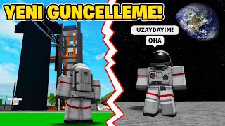 BROOKHAVEN YENİ UZAY GÜNCELLEMESİ GELDİ   Brookhaven Roleplay  Roblox Türkçe [upl. by Aihsem]