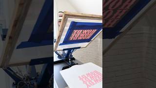 2 Color Screen Printing Process 🤠 Learn how to setup the screens in my online course screenprint [upl. by Riha267]