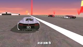 Bugatti Chiron Vs Tesla Plaid track pack crazy Drag Race at 14 Mile Airstrip 10 races who wins [upl. by Eulalie]