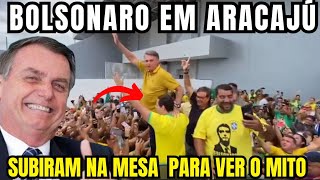 BOLSONARO CHEGA DE SURPRESA EM ARACAJÚ E O POVO NÃO ACREDITOU [upl. by Liddy934]