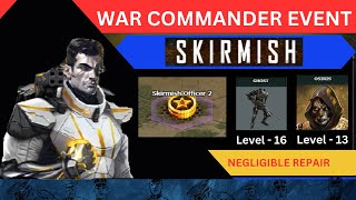 War Commander Event  Skirmish  Officer Base 2  EASY WAY  MINOR REPAIR With GHOST AND OSIRIS [upl. by Robma]