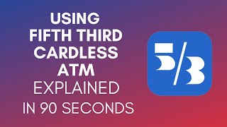 How To Use Fifth Third Cardless ATM 2024 [upl. by Racklin]