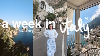 a week in ITALY Naples Capri Positano [upl. by Rhetta]