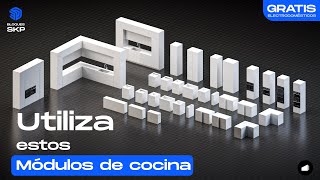 Módulos de Cocina para Renderizados Realistas en Minutos [upl. by Meisel]