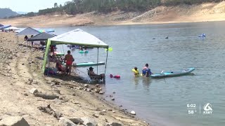 Storm debris at Lake Nacimiento poses concerns for boat owners [upl. by Ilahtan]