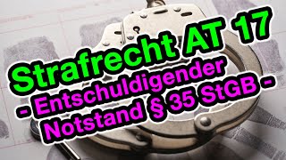 Entschuldigender Notstand § 35 StGB  Strafrecht AT 17 [upl. by Maryl]