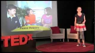 TEDxYouthBIS  Kaitlyn Fox  See Say Solve A Conflict Resolution Program for Kids [upl. by Nitza]