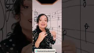 ‘Key signatures’ vs ‘Accidentals’ Anamariafusu musictheory musicteacher classicalmusicians [upl. by Ansilme103]