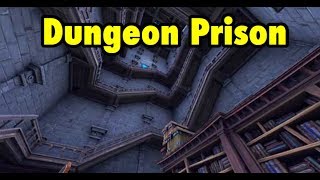 How To Complete DUNGEON PRISON  Fortnite CreativeBy Wertandrew [upl. by Sonstrom]