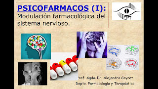 Psicofármacos modulación farmacológica del sistema nervioso [upl. by Ayalahs]