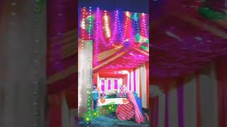 Tent house dekoresan 🎶🎶🔊▶️httpswwwyoutubecomMdSamime2v [upl. by Einhapets]