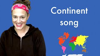 Continent song  Montessori education  Jazzowanki [upl. by Atiseret]