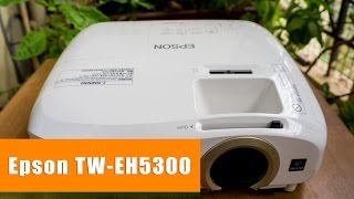 Epson EHTW5300 Full HD 3D Home Projector – Review [upl. by Yanaton]