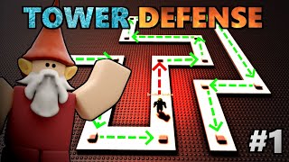 How to make a Tower Defense Game  1 Path Navigation [upl. by Ahsoik266]