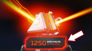 Opening 1250 Apex Packs How many Heirlooms [upl. by Atterg]