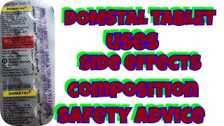 DOMSTAL TABLET USES AND SIDE EFFECTS IN TAMILDOMPERIDONE [upl. by Nnylyaj761]