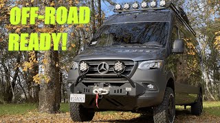 4x4 Sprinter Van Gets An OFFROAD MAKEOVER [upl. by Chrisman]