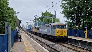 Freight trains at Reading West 21st May 2024 [upl. by Forsta]