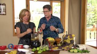 Rick Bayless Makes Quick amp Easy Tomatillo Salsa [upl. by Alejo]