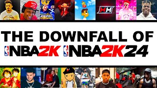 THE DOWNFALL OF NBA 2K24 amp NBA 2K documentary HOW NBA LIVE CAN OVERTHROW [upl. by Johan]