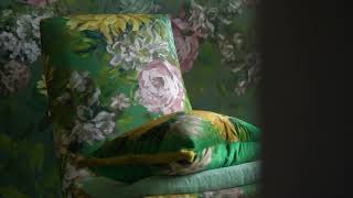 Designers Guild ОсеньЗима 2023 Fleurs d’Artistes Ткани обои аксессуары для дома [upl. by Zetana353]