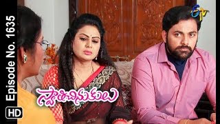 Swathi Chinukulu  28th November 2018  Full Episode No 1635  ETV Telugu [upl. by Lairbag]