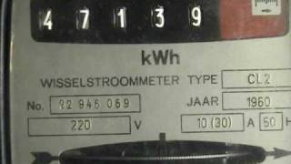 kWh meter running backwards  very fast [upl. by Ashwell]