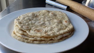 Lebanese Mountain Bread  How to Make LebaneseStyle Flatbread [upl. by Konopka968]