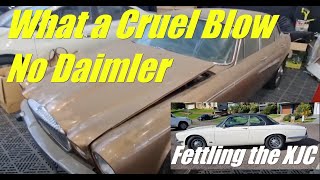 No Daimler Vanden Plas They did the dirty on me PLUS Jaguar XJC fettling [upl. by Tildy]