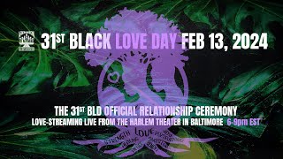 31st Black Love Day Relationship Ceremony LIVE from Harlem Theater in BMore [upl. by Eemia95]