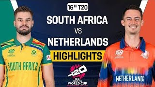 Sa vs Ned World Cup 2024 Match Full Highlights  Sa vs Ned Wc 2024 Full Highlights  Sa vs Ned [upl. by Gudren554]