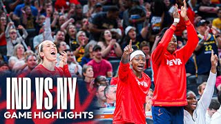 Indiana Fever Highlights vs New York Liberty  July 6 2024 [upl. by Nabi]