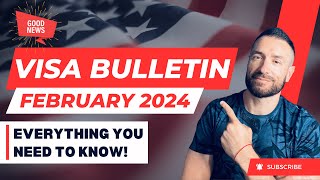 Breaking News February 2024 Visa Bulletin Updates and Predictions [upl. by Arrec285]