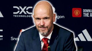 Erik ten Hag postmatch press conference  Manchester United 03 Liverpool [upl. by Trebmer284]